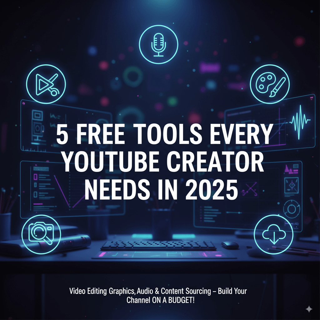 5 Free Tools Every YouTube Creator Needs in 2025