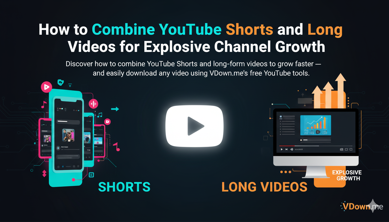 How to Combine YouTube Shorts and Long Videos for Explosive Channel Growth