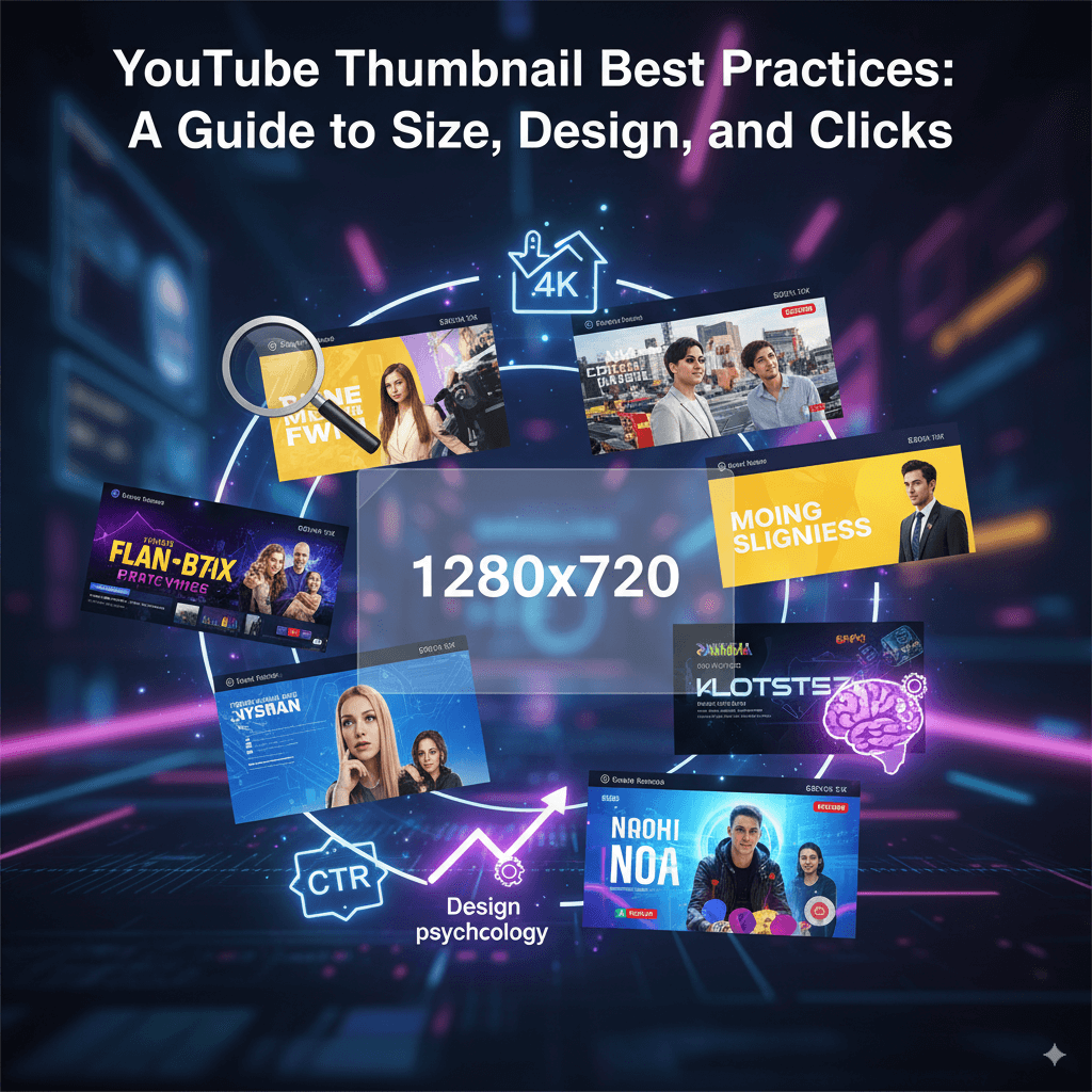 YouTube Thumbnail Best Practices: A Guide to Size, Design, and Clicks